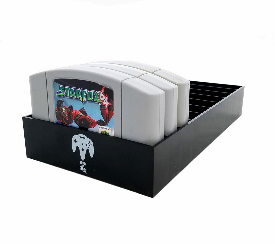 N64 Game Organizer, Dust Cover, Cartridge Holder - Collector Craft